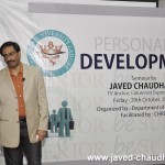 Personality Development A Lecture by Javed Chaudhry in Superior University, Lahore